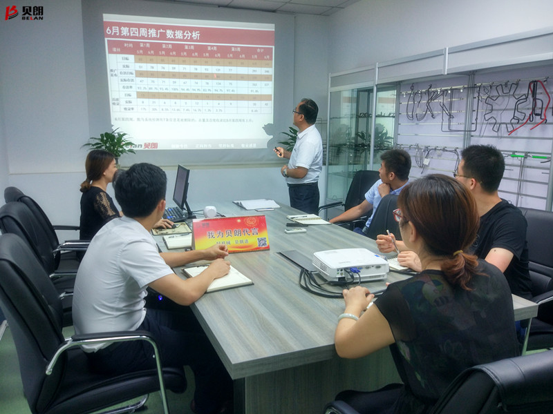總結(jié)工作，計劃未來——貝朗鐵絲成型機員工周例會