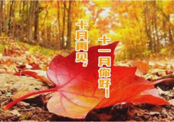 十月再見，十一月你好